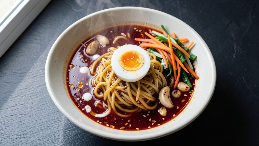 Spicy Ramen With Egg Recipe: Bold Umami-Packed Noodles and Silky Soft Yolk