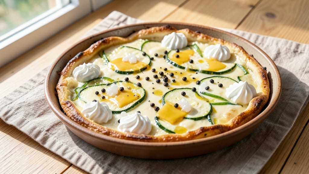 Zucchini Egg Frittata Recipe: Crispy Top and Creamy Centers in One Pan