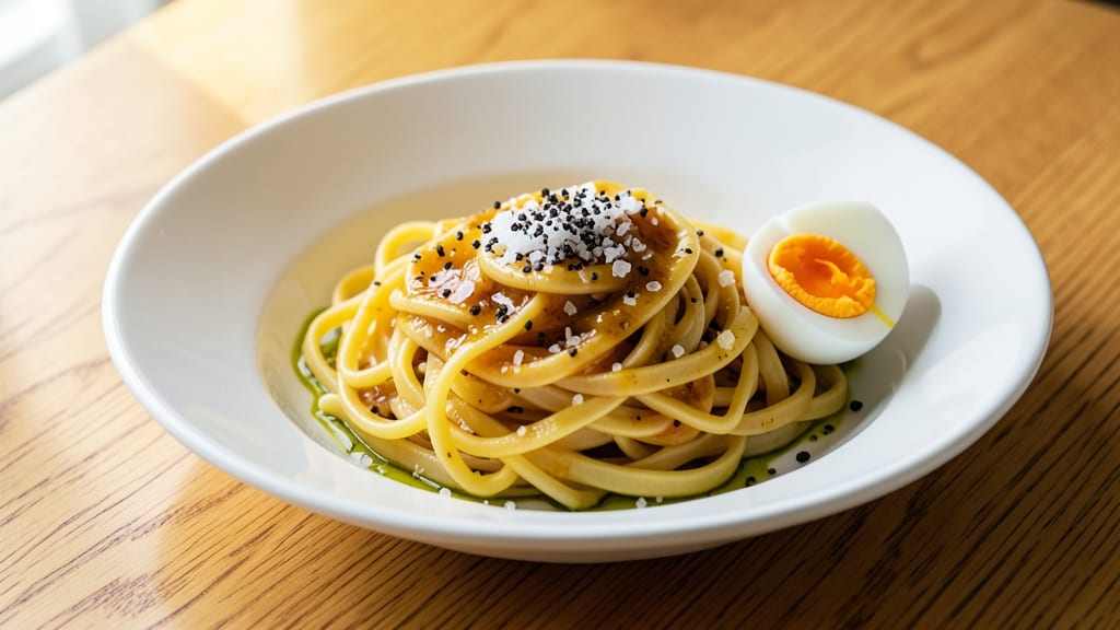 Trader Joe's Gluten Free Egg Fettuccine Pasta Recipe: Silky Ribbons With Scrambled Egg Luxe
