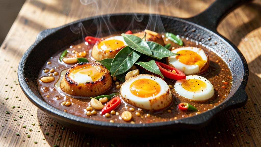 South Indian Egg Masala Recipe: Spiced Coconut Curry With Tender Eggs
