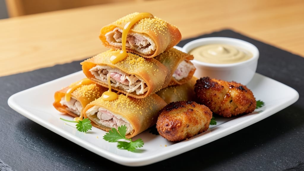Zaxby's Egg Rolls Recipe: Crispy Tortilla Layers With Spiced Yolk Magic