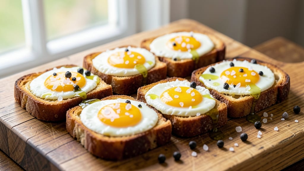 Slice Bread and Egg Recipe: Crispy-Edged Breakfast Sandwiches in 10 Minutes