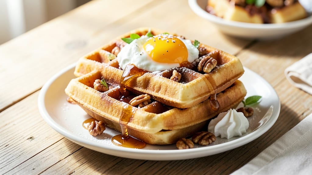 2 Egg Waffles Recipe: Light and Fluffy Breakfast in Minutes