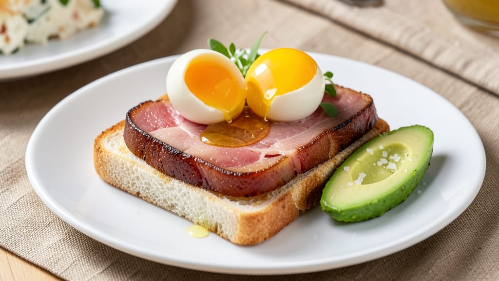 Sliced Ham And Eggs Recipe: Crispy-Edged Breakfast Sandwiches in 10 Minutes