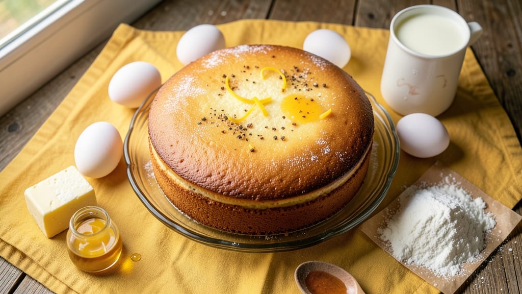 4 Egg Pound Cake Recipe: Moist Layers and Vanilla Infusion