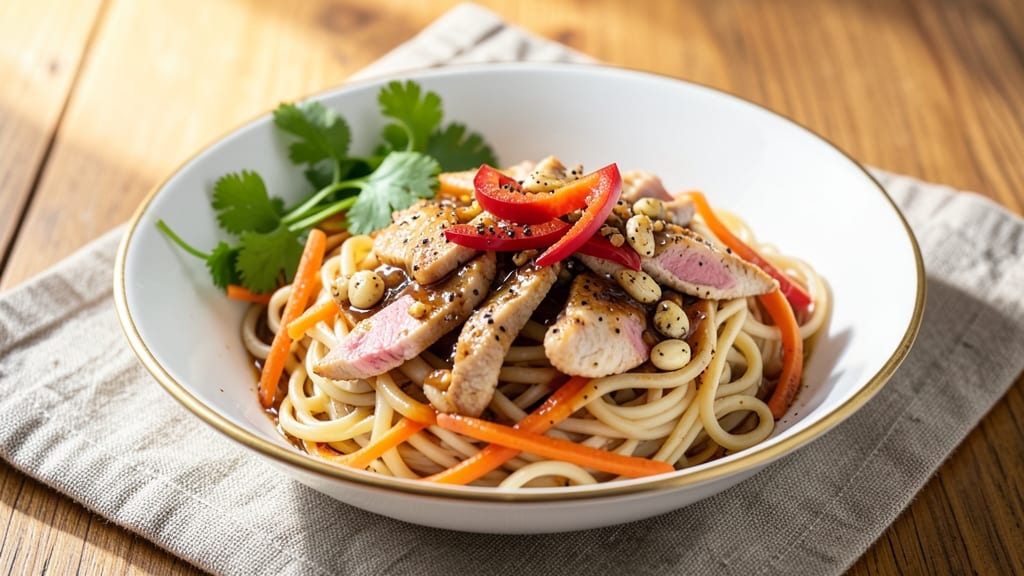 Thai Dry Egg Noodles Recipe: Wok-Seared Umami Crunch in 20 Minutes