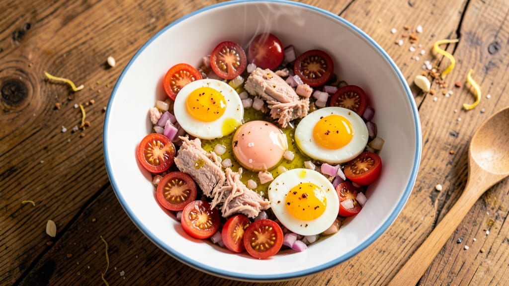 Tuna Egg Tomato Recipe: Mediterranean-Inspired Protein-Packed Scramble