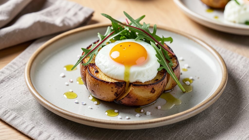Turnip Egg Recipe: Savory Roasted Turnip Bites With Silky Eggs