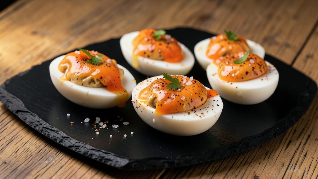 Top Chef Deviled Eggs Recipe: Crunchy Top, Creamy Yolk Magic