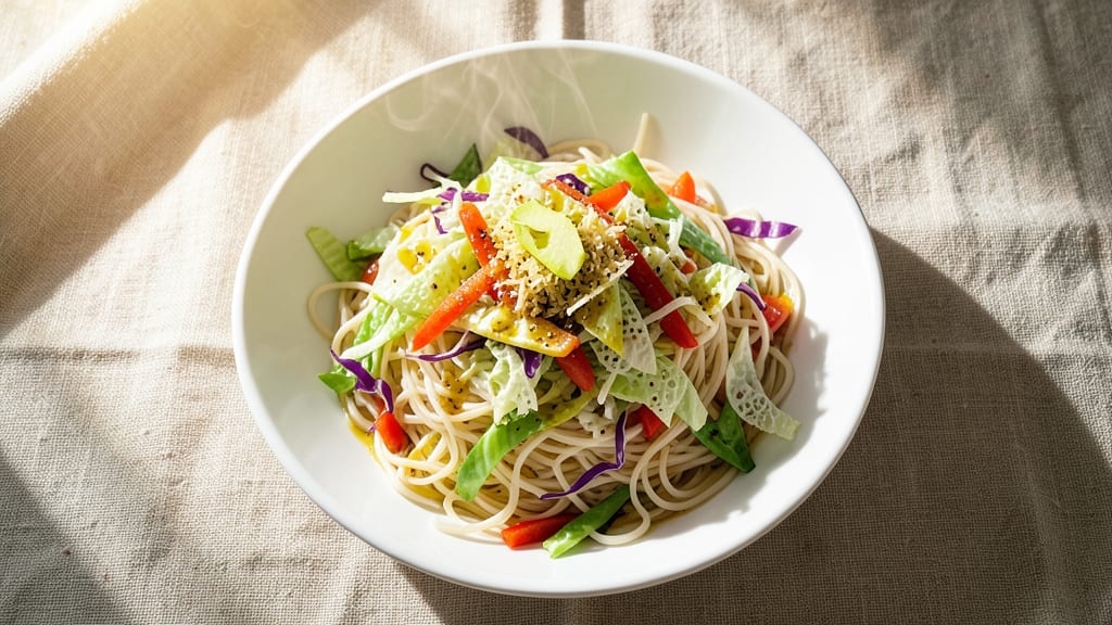 Ww Egg Roll in a Bowl with Coleslaw Mix Recipe: Crispy Noodle Bites and Tangy Zing
