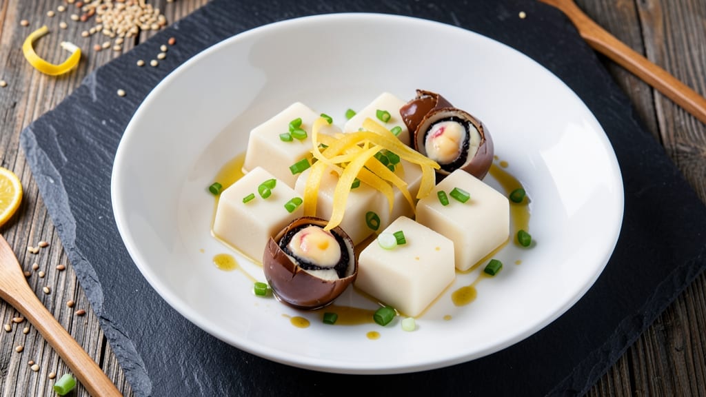 Steam Egg With Century Egg Recipe: Umami-Packed Fusion Bite