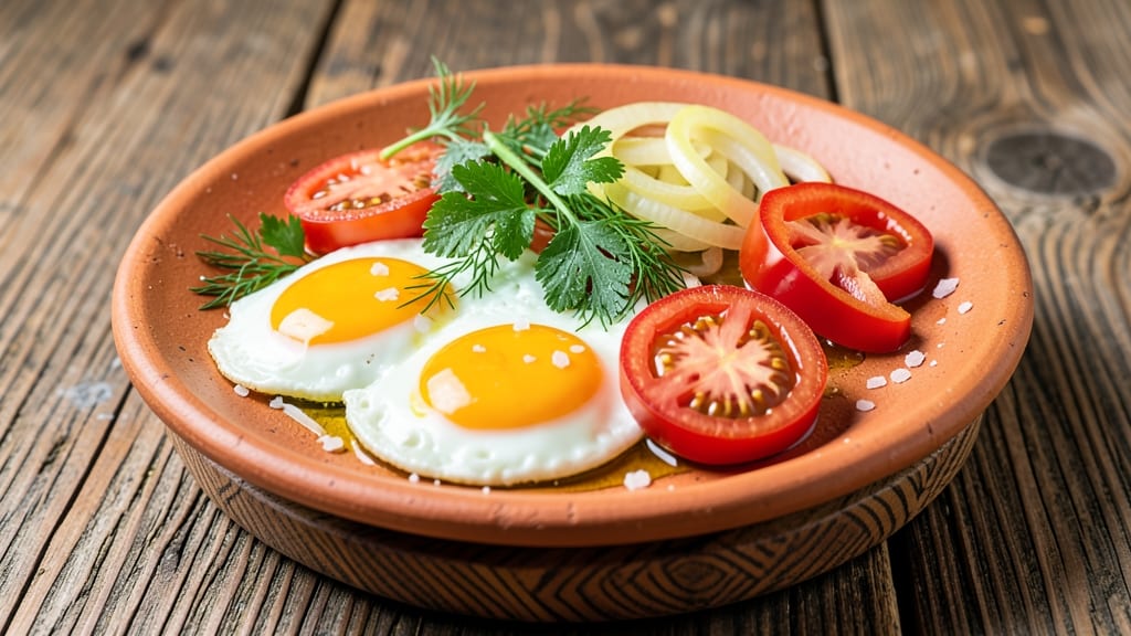 Turkish Egg Breakfast Recipe: Fluffy Yolk Magic With Crispy Wok-Seared Edges