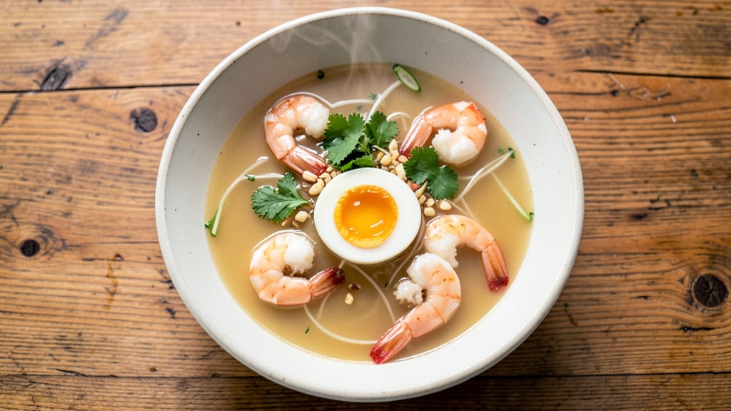 Shrimp Egg Drop Soup Recipe: Silky Egg Ribbons and Umami-Packed Broth