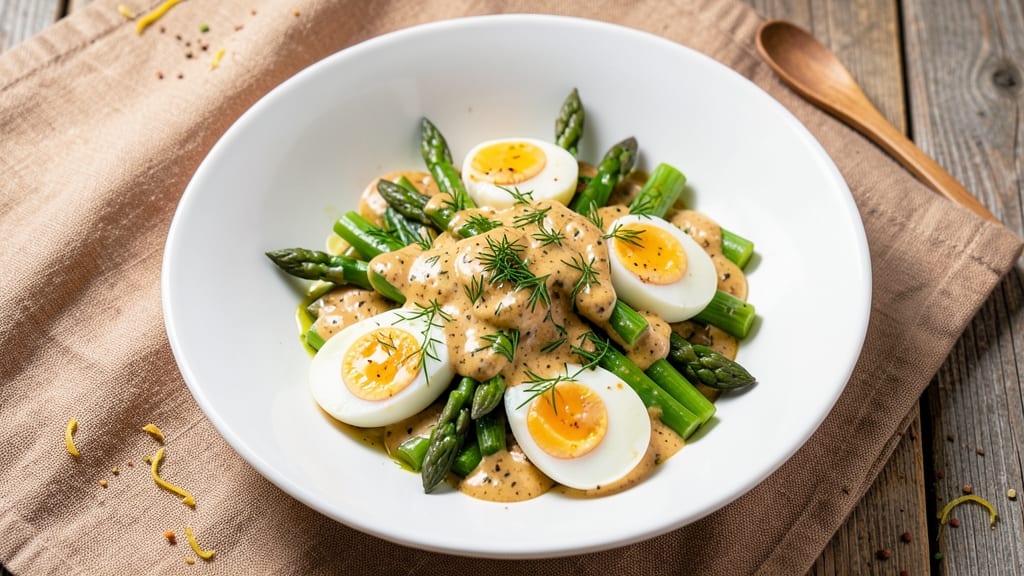 Asparagus Egg Salad Recipe: Crunchy Greens and Creamy Yolk Harmony