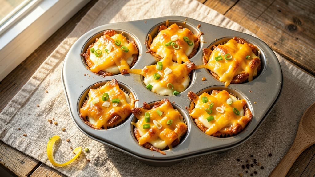 Air Fryer Egg Muffins Recipe: Fluffy Clouds With Golden Yolk Hearts