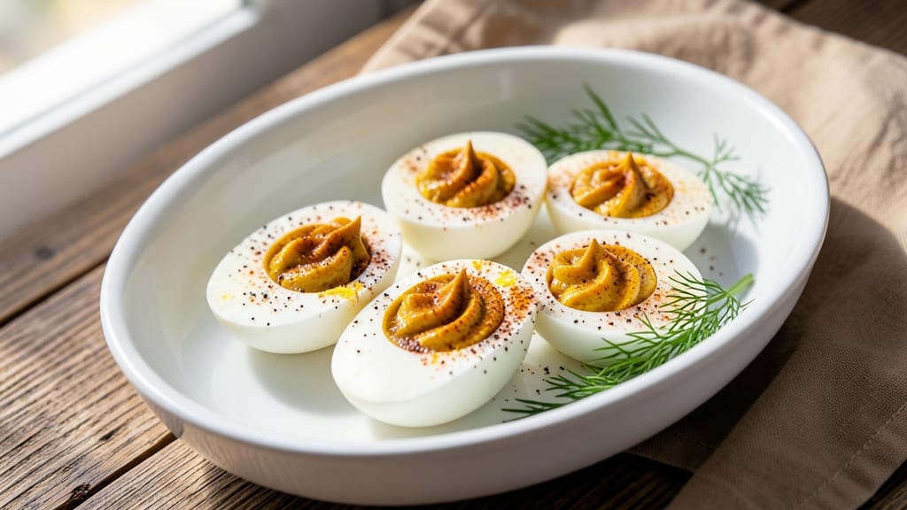 The Very Best Deviled Eggs Recipe: Creamy Yolk Magic with Crunchy Topping Twist