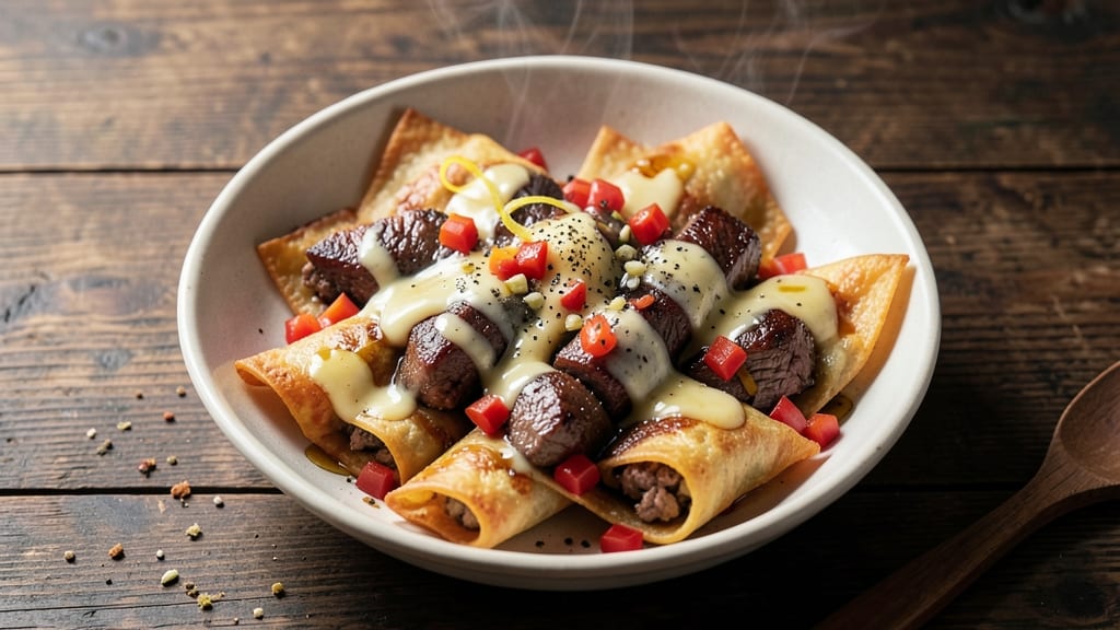 Sullivan's Philly Cheesesteak Egg Rolls Recipe: Breakfast Brunch Fusion With Steakhouse Flavor
