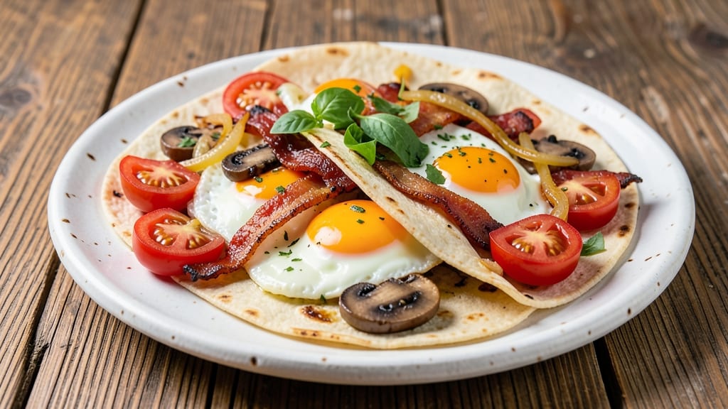 Australian Egg Fry Recipe: Crispy Tortilla Crunch With Golden Yolk Rivers
