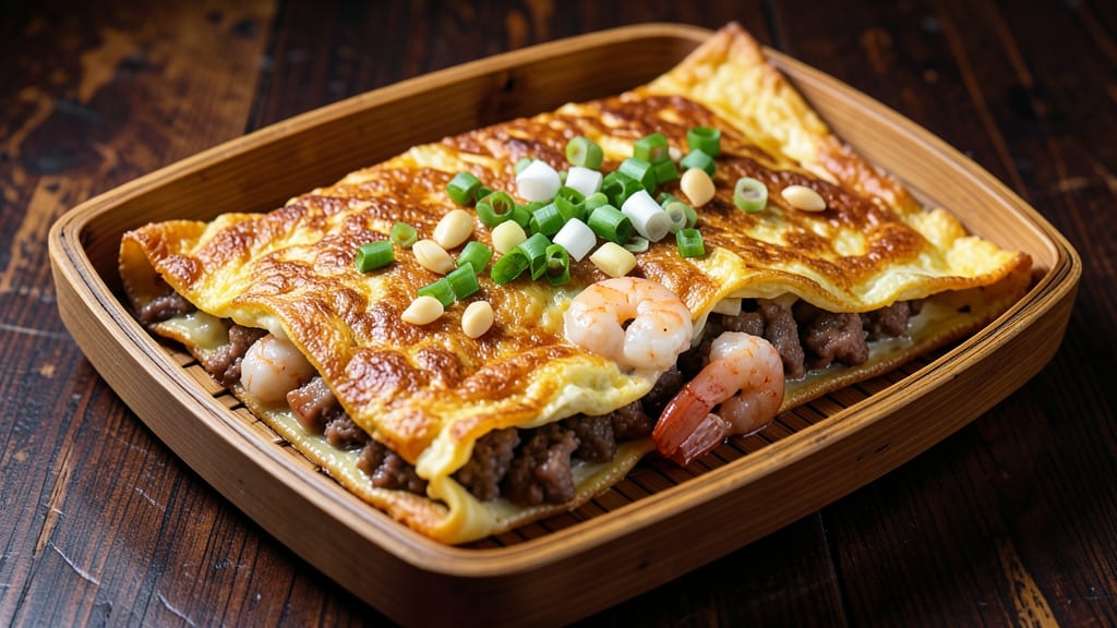 Authentic Chinese Egg Foo Young Recipe: Wok-Seared Crispy Edges and Silky Egg Custard