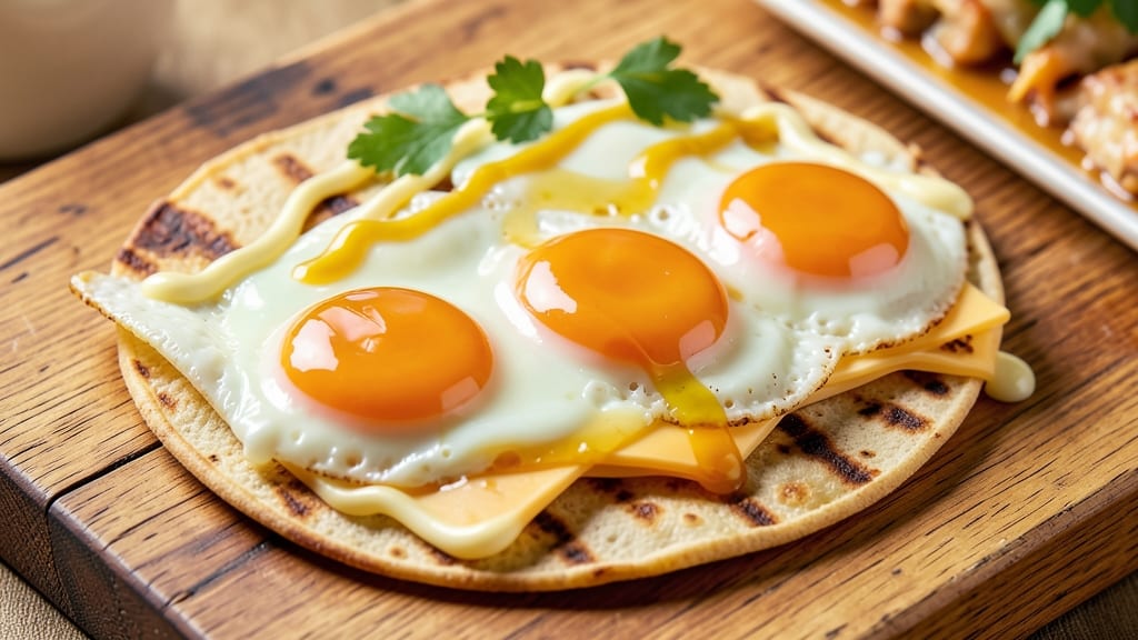 7 11 Egg Sando Recipe: Crispy Tortilla Sandwich With Runny Yolk Heart