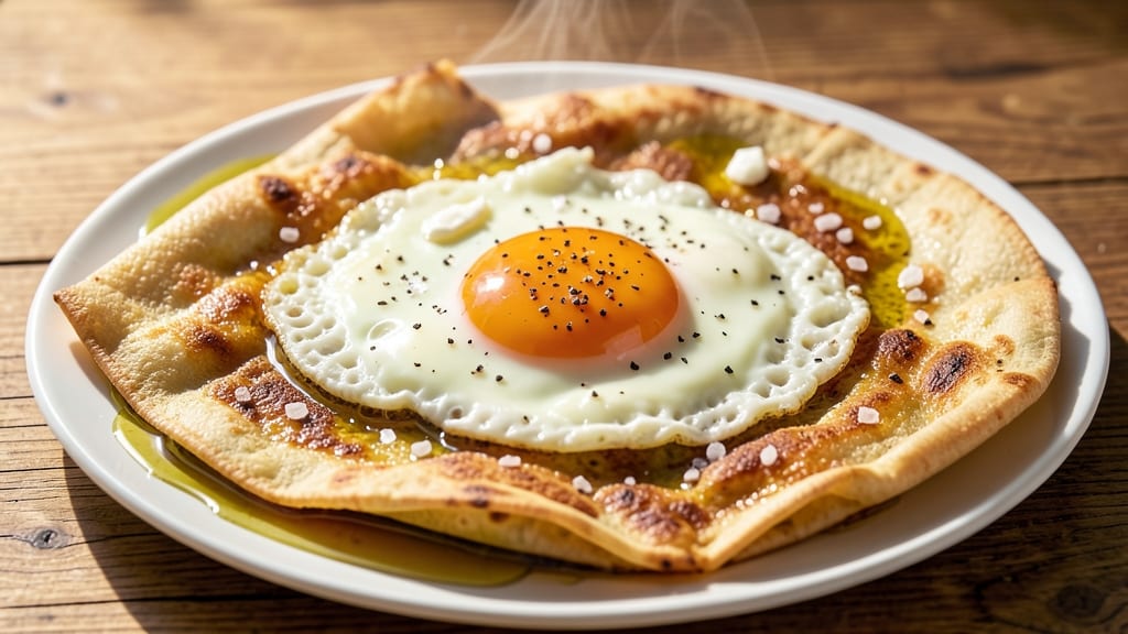 Spanish Fried Eggs Recipe: Crispy Tortilla Wraps With Silky Yolk Magic