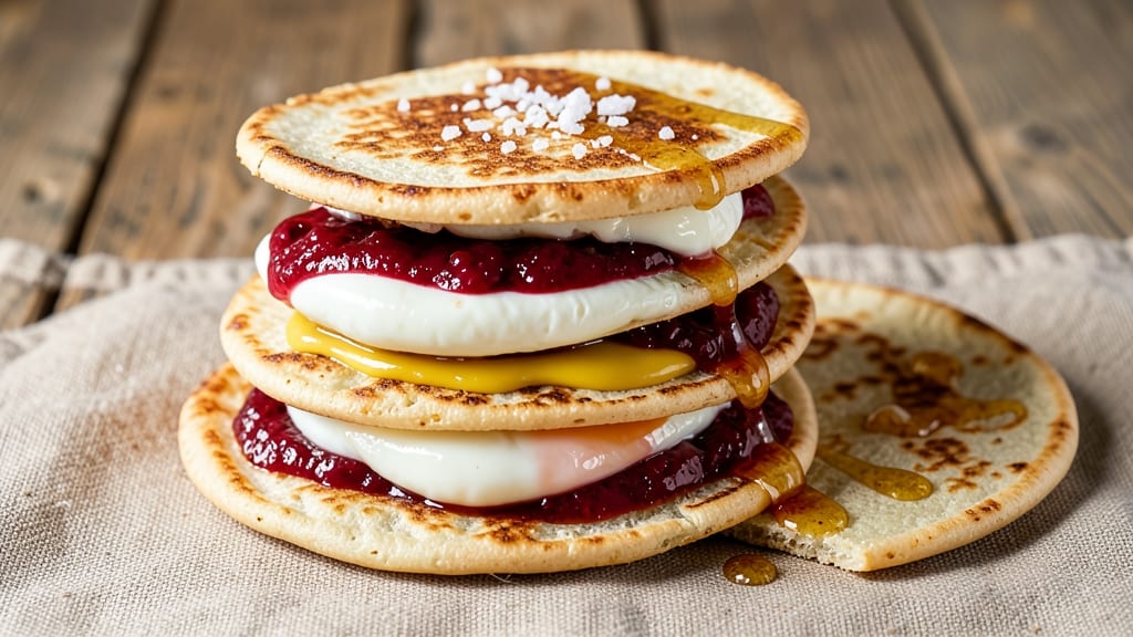 Sweet Egg Sandwich Recipe: Fluffy Tortilla Wraps With Runny Yolk Magic