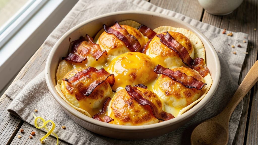 Starbucks Bacon Egg Bites Copycat Recipe: Crispy Tortilla Cups With Runny Yolk Magic
