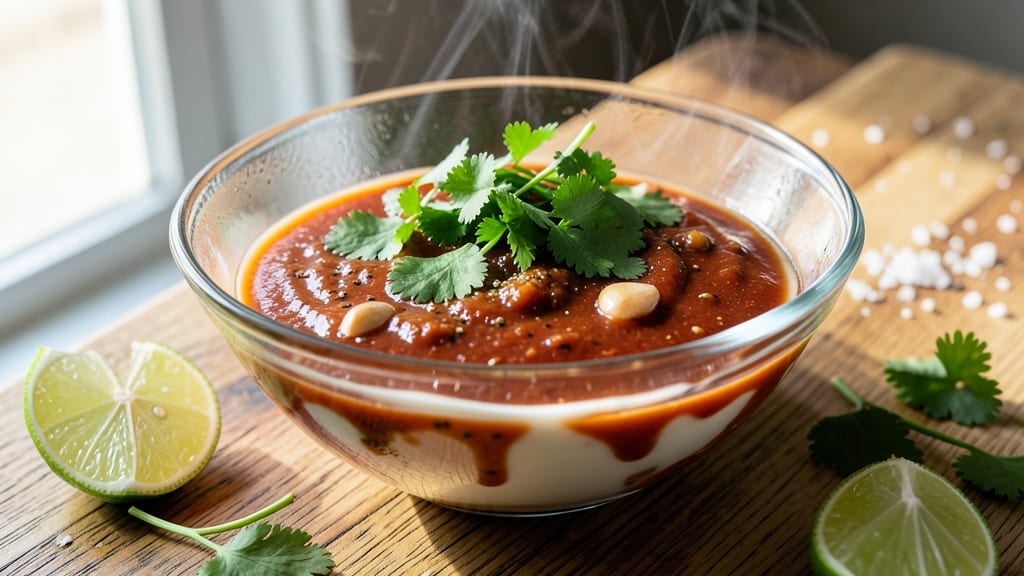 Southwest Egg Rolls Dipping Sauce Recipe: Smoky Chipotle Cream With Cooling Lime Zing
