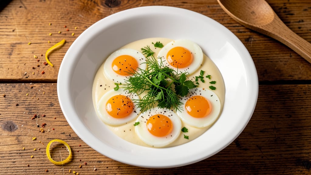 Spring Egg Recipe: Fluffy Custard With Herb-Infused Crunch