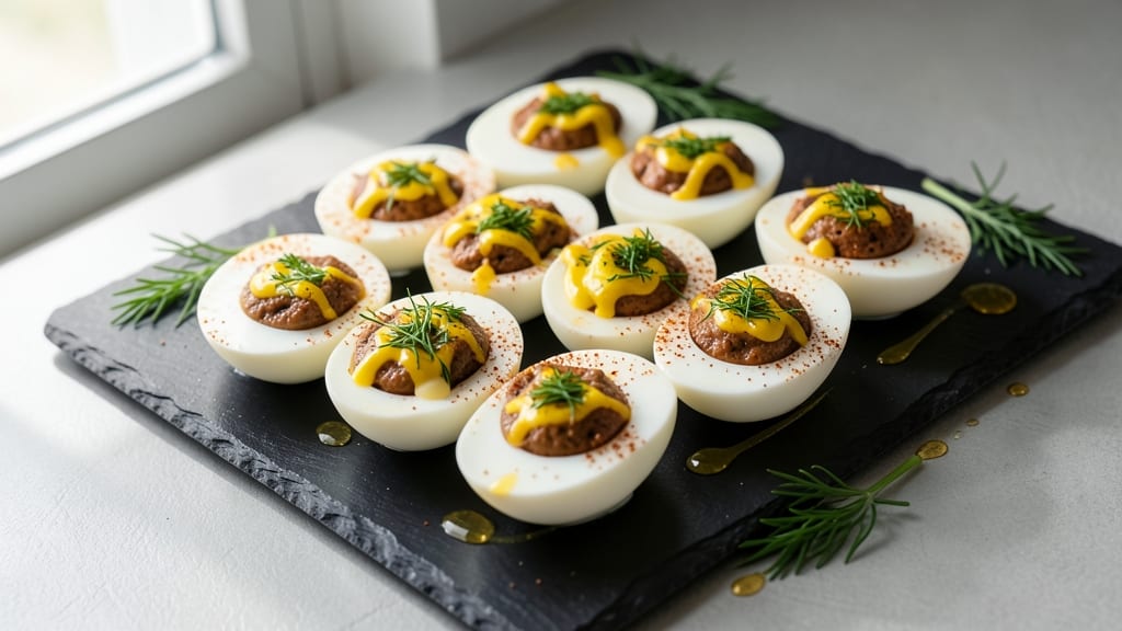 3 Dozen Deviled Eggs Recipe: Bold Mustard Kick and Creamy Yolk Magic