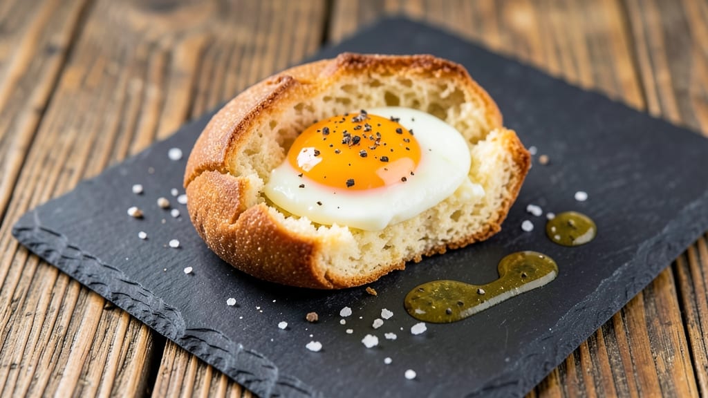 Soft-Boiled Eggs in Biscuits Recipe: Buttery Crust With Silky Yolk Heart