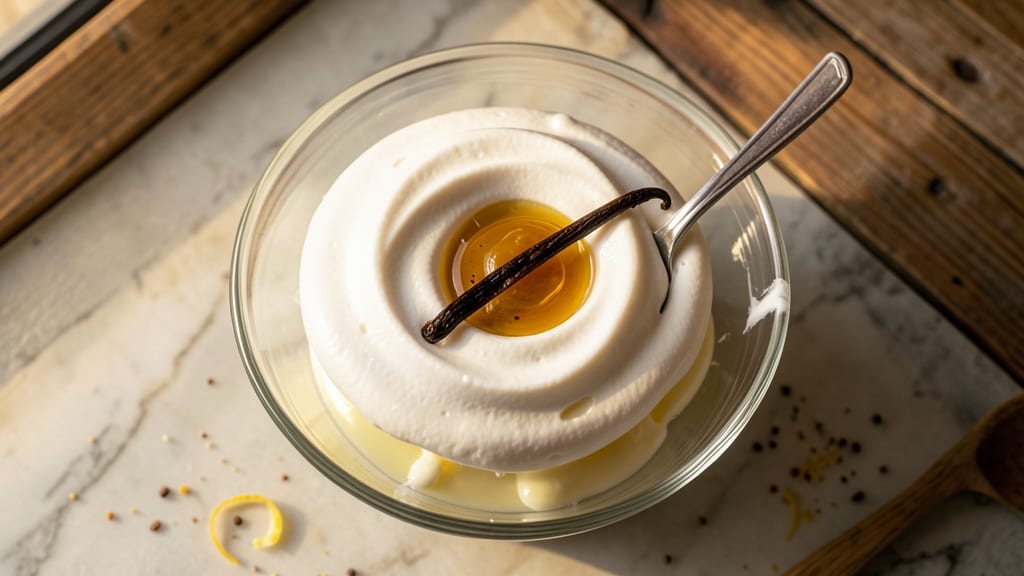 1 Egg Meringue Recipe: Light-as-Air Clouds With Vanilla Bean Swirls