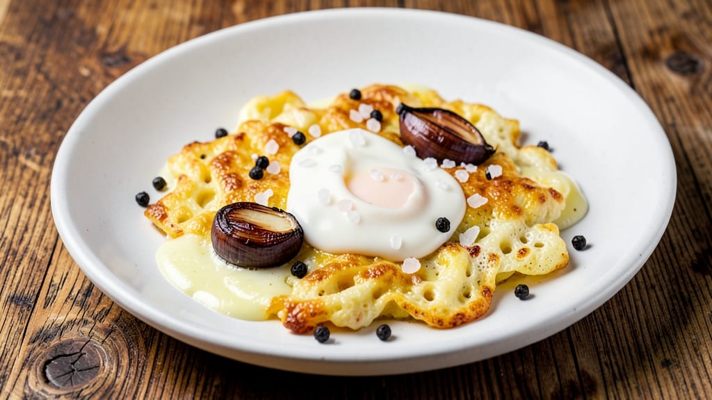 Anthony Bourdain's Scrambled Eggs Recipe: Smoky Garlic and Crispy Edges